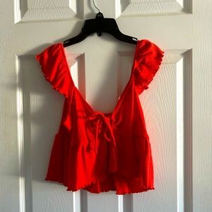 Red American Eagle top